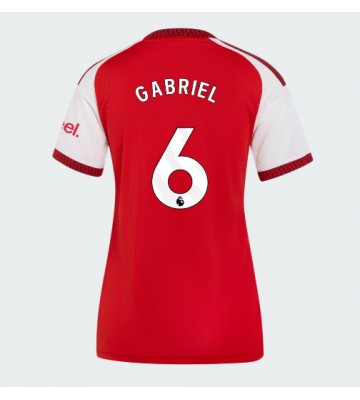 Arsenal Gabriel Magalhaes #6 Replika Hemmatröja Damer 2026-27 Kortärmad